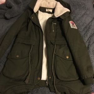 Sherpa Military Style Jacket